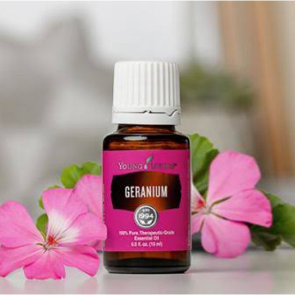 Young Living Geranium Essential Oil Bottle 15ml-Brand New-Unopened - Picture 5 of 7